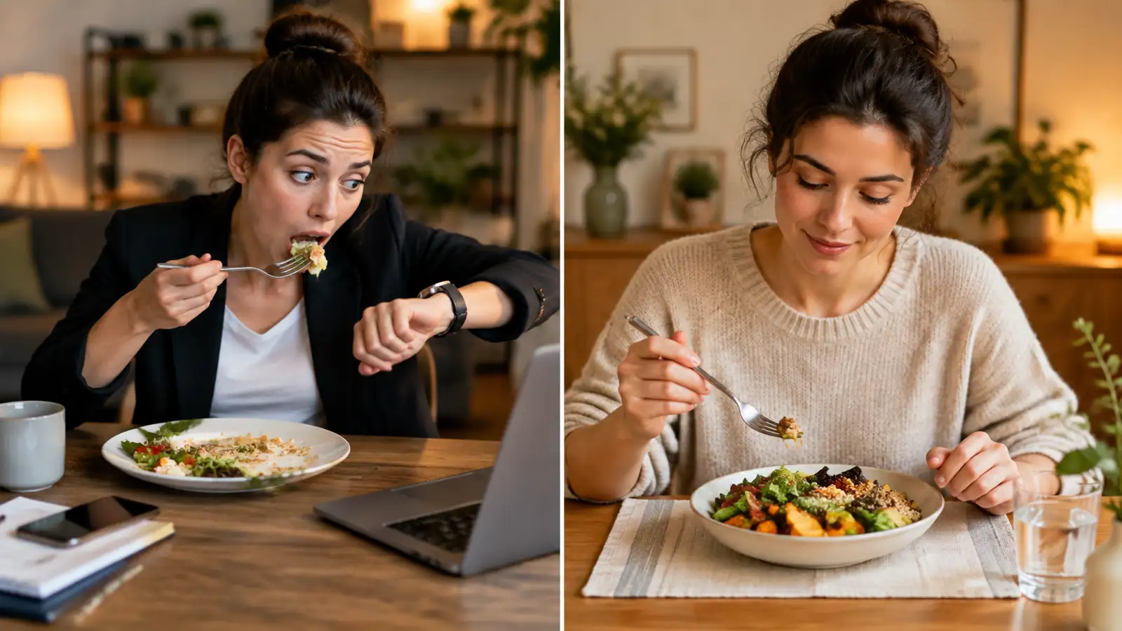 Imagen del artículo: ¿Por qué como tan rápido? Cómo afecta la velocidad al comer y qué hacer para cambiarla